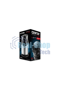 Кофемолка Centek CT-1362 (сталь) 200Вт, 60гр, стальн стакан, стальн чаша, прозрачная крышка