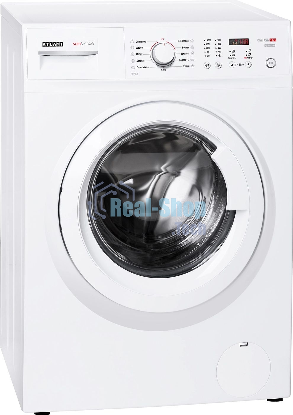 Стиральная машина Atlant СМА 60У105-00 белый, загрузка фронтальная 6 кг, 1000 об/мин., класс: А+++