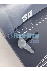 Переплетчик ГЕЛЕОС БП-12 на пластиковую пружину, А4, ручная перфорация 12 листов, переплет макс до 500 л., глубина перфорации 3,5-5,5 мм