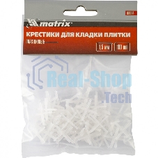 Крестики Matrix, 1,5 мм, для кладки плитки, 100 шт.