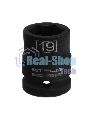 Головка ударная шестигранная Stels 19 мм, 1/2