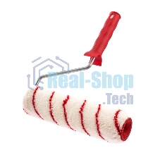 Валик в сборе Matrix нейлон, 250 мм, ворс 9 мм, D 48 мм, D ручки 8 мм