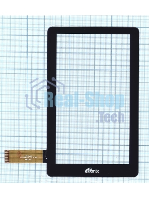Сенсорное стекло (тачскрин) Ritmix 7, черное