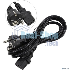 Кабель питания ExeGate Special PC-1,8S (Евровилка Schuko->С13) 3*0.5мм2, CCA, черный, 1.8м.