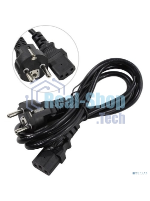 Кабель питания ExeGate Special PC-1,8S (Евровилка Schuko->С13) 3*0.5мм2, CCA, черный, 1.8м.