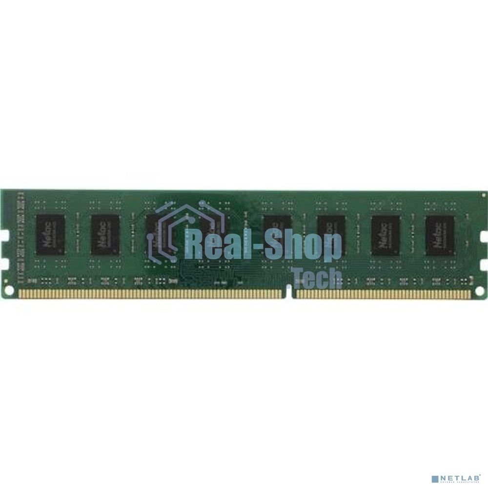 Оперативная память NETAC Basic, DDR3, 4GB (1x4GB), 1600MHz, CL11, DIMM