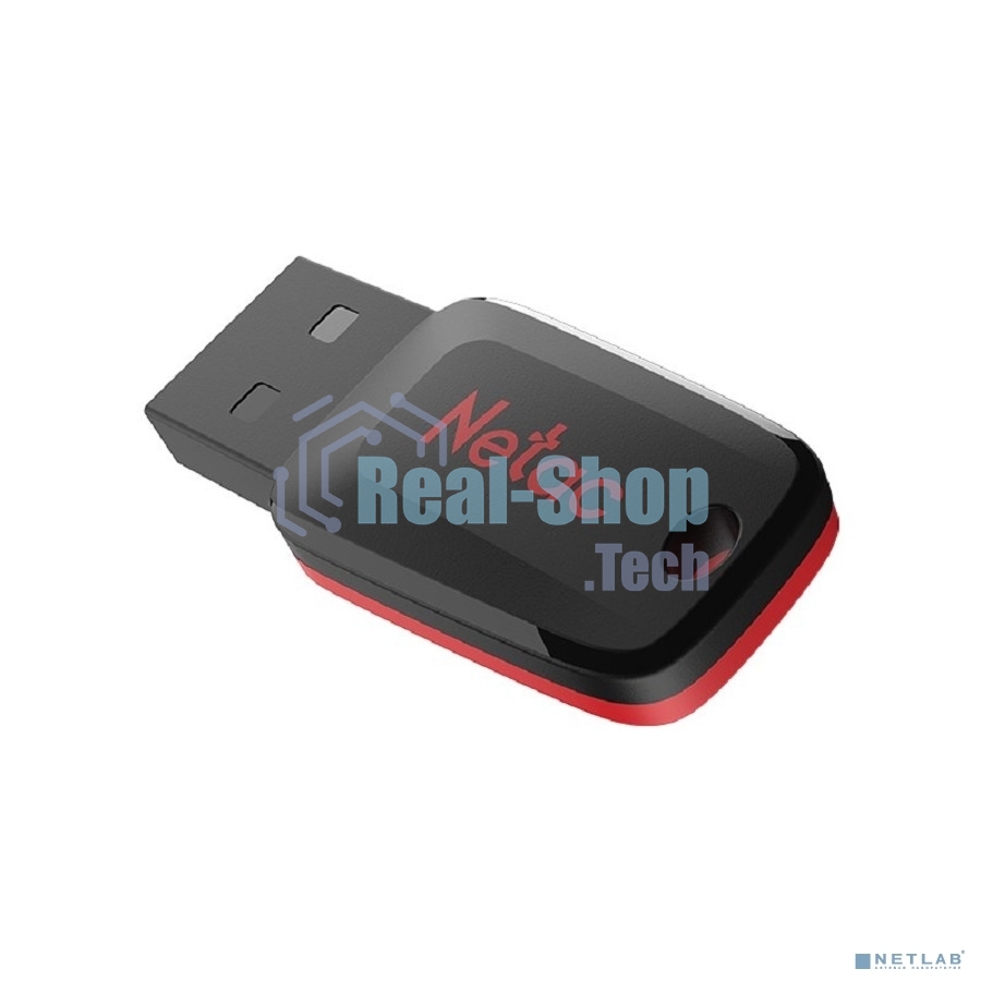 Флешка USB Netac U197 64Gb NT03U197N-064G-20BK, USB 2.0