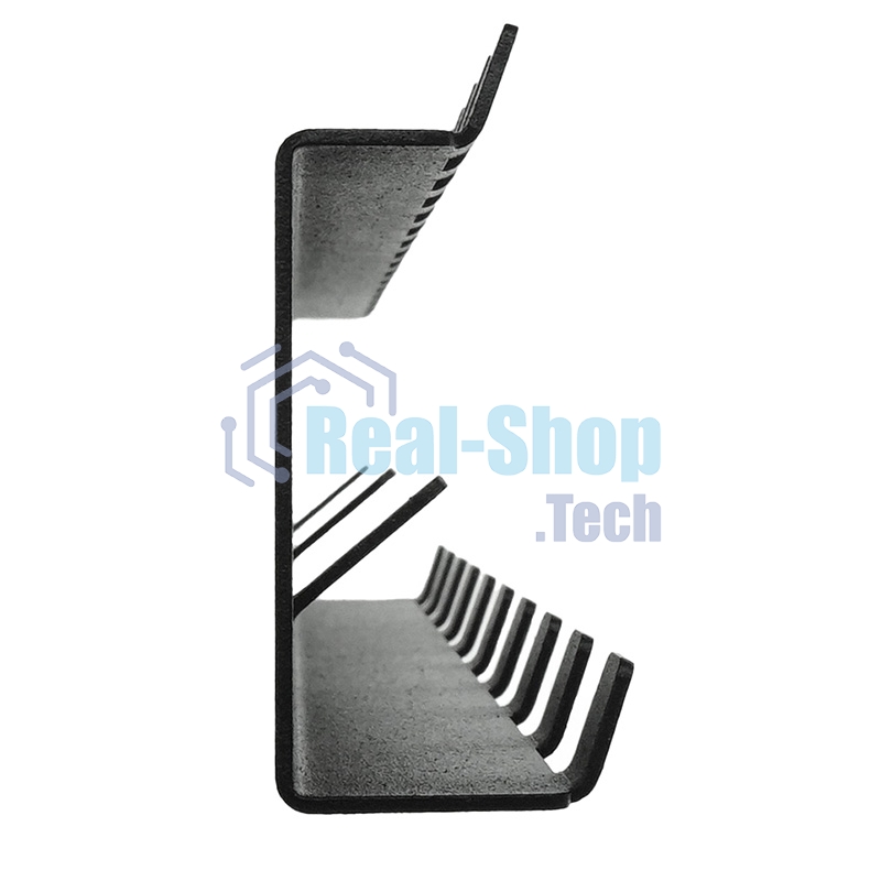 Держатель-органайзер Rexant торцевых головок, настенный, черный