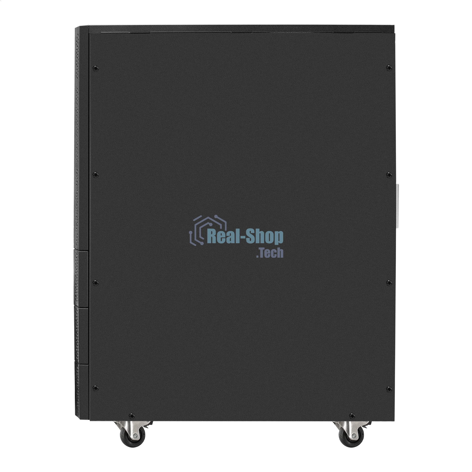 Источник бесперебойного питания On-line ExeGate PowerExpert TL-575-6kVA.192V.LCD.AVR.T.USB.RS232.SNMP 6000VA/6000W, On-Line, PF=1, LCD, клеммы, RS232, USB, SNMP-slot, встроенные батареи 12V 7.2Ah - 16шт, возможность подключения до 4 внешних батарейных блоков 192В, Tower, металлический корпус на колесиках, черный