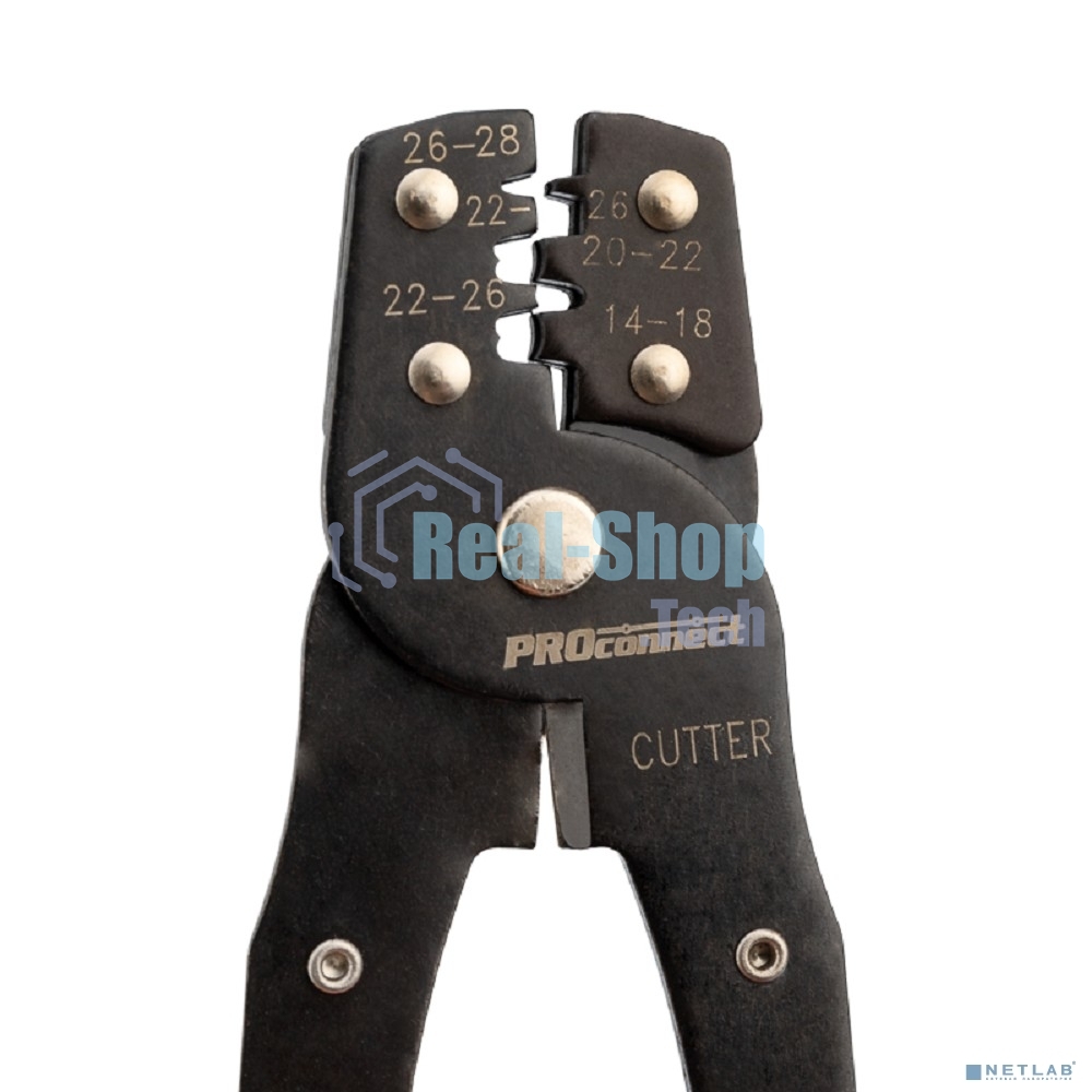 Кримпер PROconnect HT-202A для обжима автоклемм 0.35-6.0 мм²