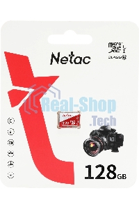 Флеш карта microSDHC 128Gb Netac P500 ECO NT02P500ECO-128G-S (без SD адаптера)