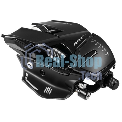 Мышь проводная Mad Catz R.A.T. 8+ черный, 16000 dpi, USB, кнопки - 11
