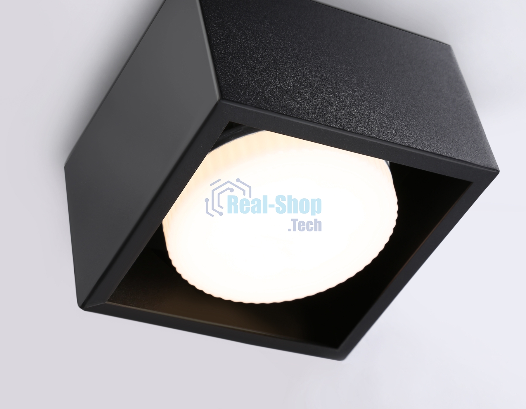 Светильник накладной TN70827 BK черный GX53 max 12W 100*100*60