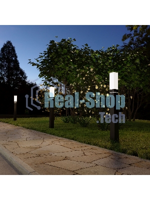 1537 TECHNO LED / Светильник садово-парковый со светодиодами чёрный