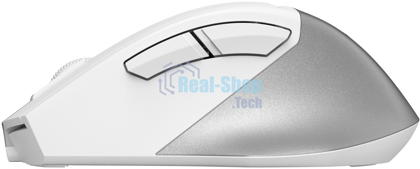 Мышь беспроводная/проводная A4Tech Fstyler FG45CS Air2 белый, 2000 dpi, USB Type-A, радиоканал, кнопки - 7
