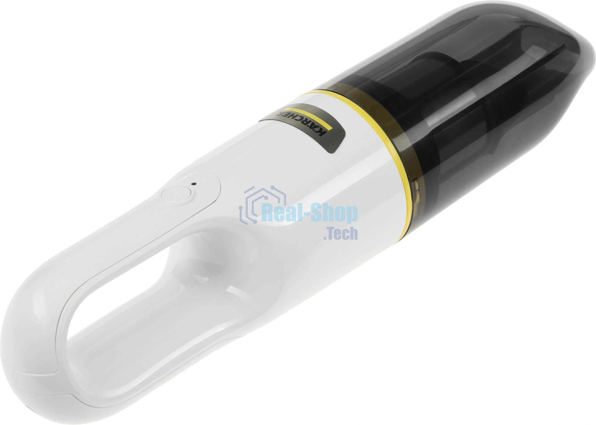 Пылесос ручной Karcher CVH 2 белый/черный, питание от аккумулятора, 70 Вт, уборка сухая, пылесборник контейнер 0.15 л
