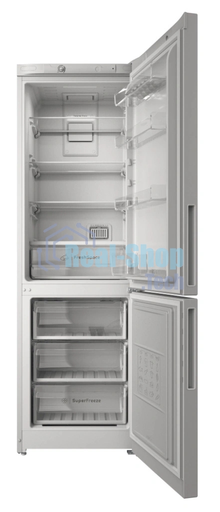 Холодильник Indesit ITR 4180 W белый двухкамерный 220/78л морозилка снизу