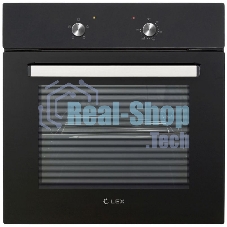 Духовой шкаф электрический LEX EDM 040 BL черный, встраиваемый