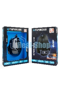 Мышь проводная Гарнизон GM-740G черный, 3200 dpi, USB, кнопки - 7