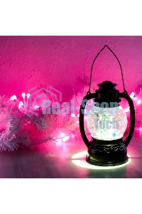 Белоснежный еловый шлейф Neon-night 2,7м