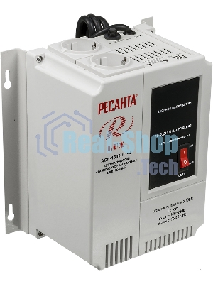 Стабилизаторы напряжения Ресанта АСН-1 500 Н/1-Ц 63/6/20 Стабилизатор Lux 220В±8%, Габариты 206х133х230, Вес 4,5кг