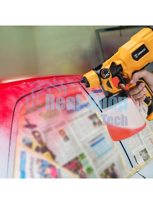 Краскопульт электрический Deko DKSG20K2 120Вт бак:800мл 100-200мл/мин