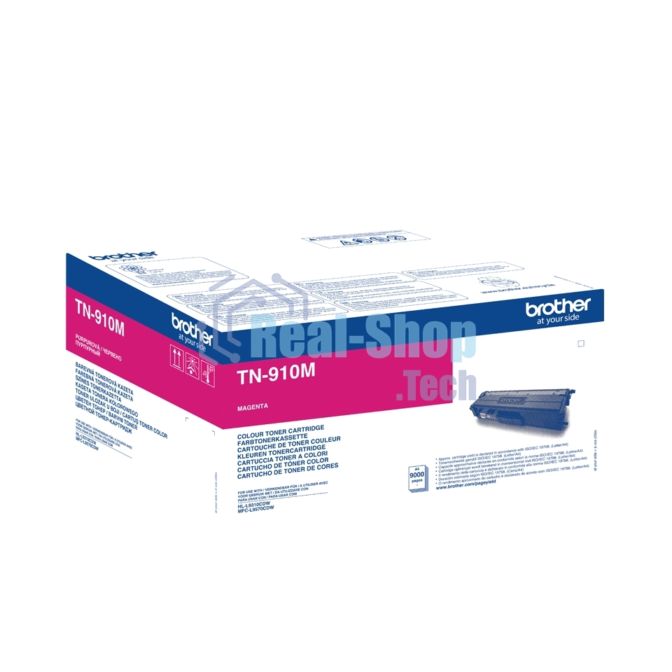 Тонер TN-910M для Brother HLL9310CDW/MFCL9570CDW малиновый (9000 стр)