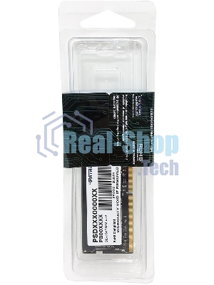 Оперативная память Patriot Signature, DDR4, 8GB (1x8 GB), 3200 MHz, CL22, SO-DIMM