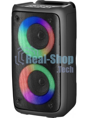 Портативная колонка Defender Boomer 20 20Вт Light/BT/FM/USB/AUX/MIC черный