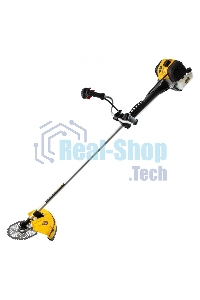 Триммер бензиновый Denzel DGT-52-PRO, анти-вибро, 52 см3, неразъем, состоит из 2 частей