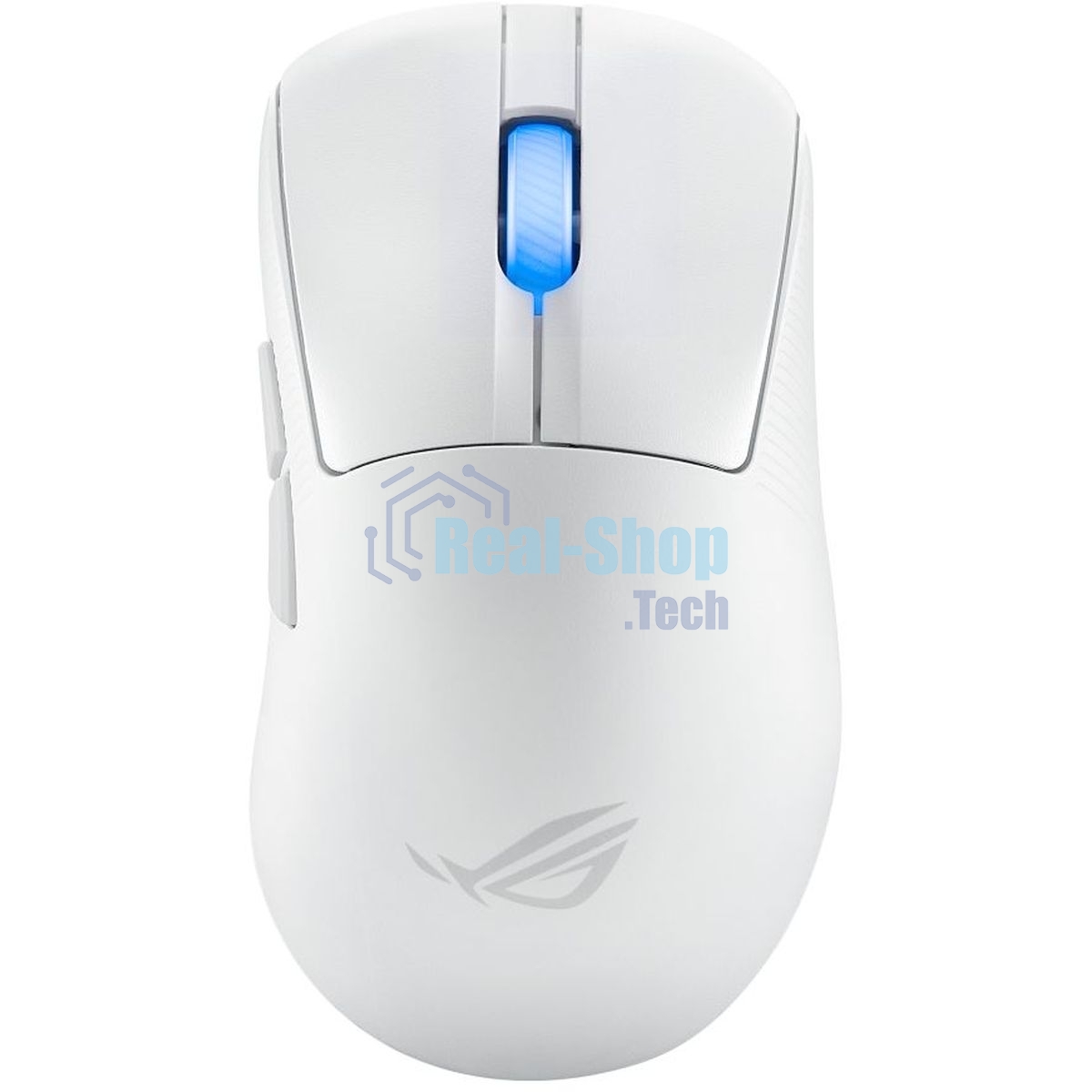 Мышь беспроводная/проводная ASUS ROG Keris II Ace белый, 42000 dpi, радиоканал, Bluetooth, USB, кнопки - 6