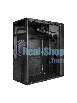 Компьютерный корпус Miditower ExeGate AA-442U2 (ATX, без БП, 1хUSB+2хUSB 3.0, аудио, черный)