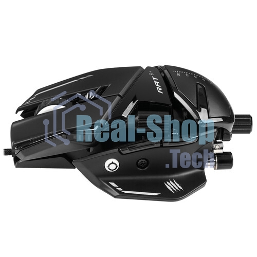 Мышь проводная Mad Catz R.A.T. 8+ черный, 16000 dpi, USB, кнопки - 11