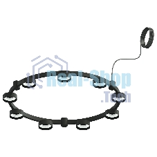 Корпус светильника C9242/9 SBK черный песок D740*70.5mm GX53/9
