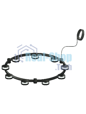 Корпус светильника C9242/9 SBK черный песок D740*70.5mm GX53/9