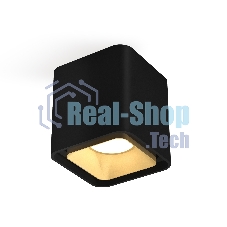 Светильник Ambrella Light XS7841004 SBK/SGD черный песок/золото песок MR16 GU5.3 (C7841, N7704)