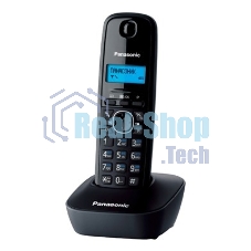 Телефон беспроводной (DECT) Panasonic KX-TG1611RUH (серый) АОН, Caller ID,12 мелодий звонка,подсветка дисплея,поиск трубки