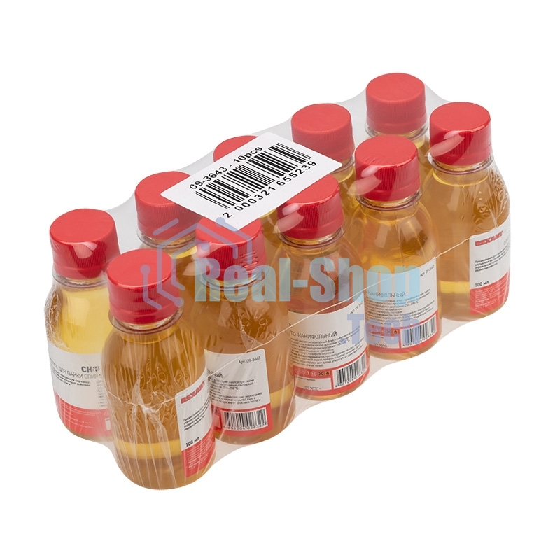 Флюс для пайки Rexant, СКФ (спирто-канифольный), 100 мл, флакон