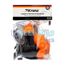 Набор отверток и роликов для ремонта мобильных устройств Kranz 9 предметов