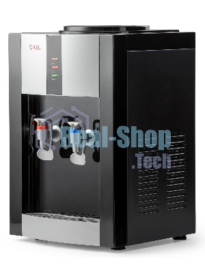 Кулер AEL TD-AEL-47 настольный электронный черный/серебристый