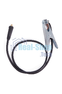 Сварочный кабель с клеммой заземления Rexant 16 мм² 200 А СКР 10-25 3 м