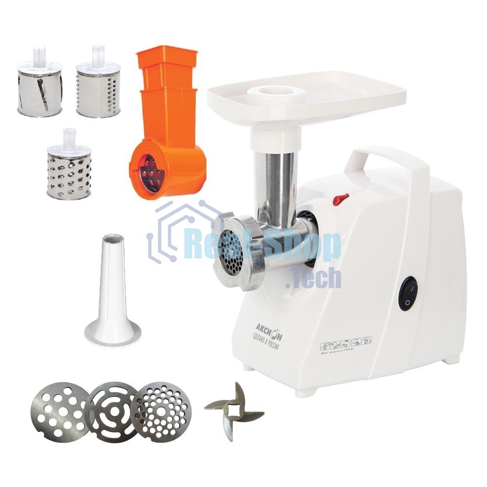 Мясорубка электрическая Аксион М34.03 1500Вт белый