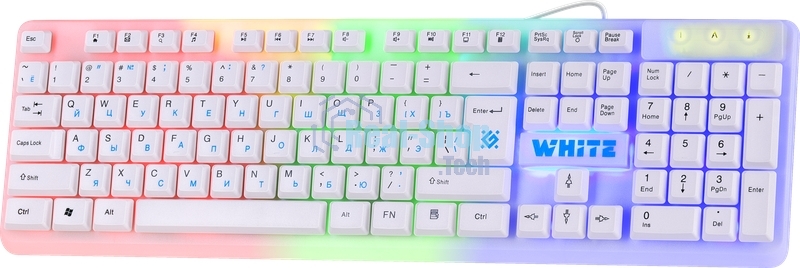 Клавиатура проводная Defender GK-172, USB, белый