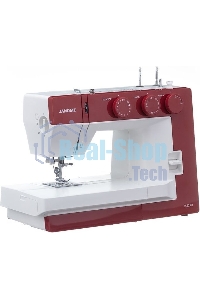 Швейная машина Janome 1522RD 25 операции, петля автомат, верт. челнок, нитевдеватель, мягкий, подарочный набор (шпульки, ножницы, сантиметровая лента, игольница)