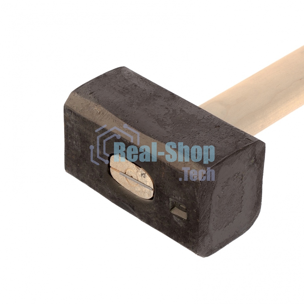Кувалда Сибртех, 6000 г, кованая головка, деревянная рукоятка 650 мм