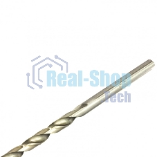 Сверло по металлу Matrix, 6,0 х 139 мм, полированное, удл., HSS, 10 шт. цил. хв.