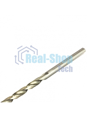 Сверло по металлу Matrix, 6,0 х 139 мм, полированное, удл., HSS, 10 шт. цил. хв.