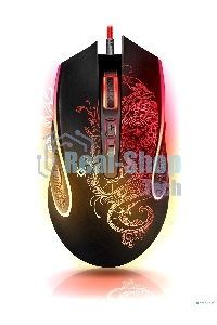 Мышь проводная Defender Venom GM-640L черный, 3200 dpi, USB, кнопки - 8