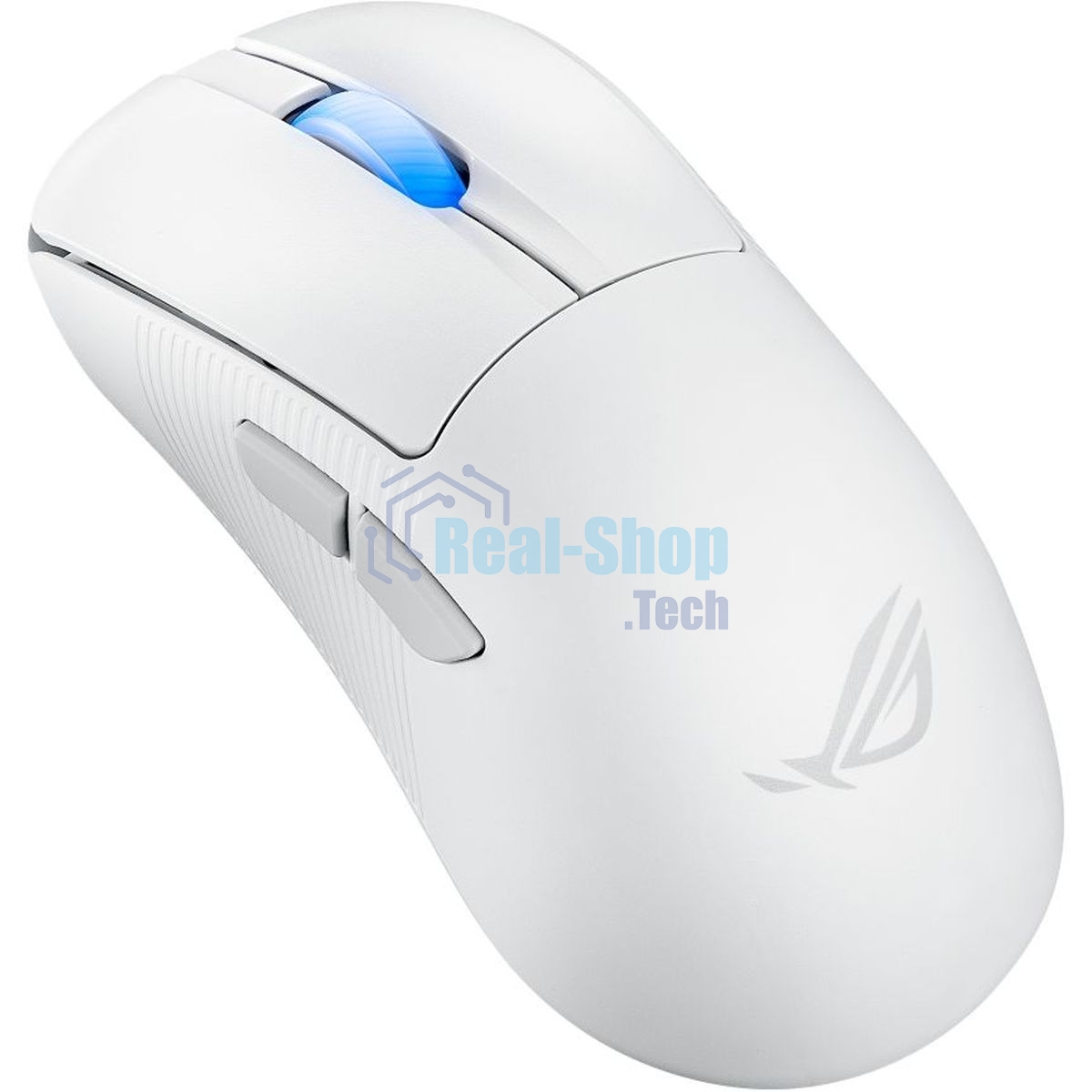 Мышь беспроводная/проводная ASUS ROG Keris II Ace белый, 42000 dpi, радиоканал, Bluetooth, USB, кнопки - 6
