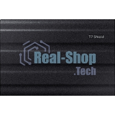 Внешний SSD Samsung T7 Shield, 4TB, USB 3.2 Gen 2 Type-C, R/W 1050/1000, черный